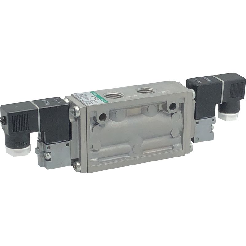 CKD 4F120-08-DC24V �p�C���b�g��5�|�[�g�كZ���b�N�X�o���u