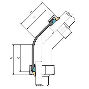 SLHPL45 �n�C�p���[���b�N 45°�G���{ �G�|�L�V�����R�[�e�B���O�i