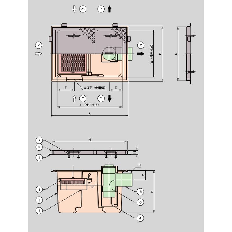 HGR-NX��ET FRP���O���[�X�j�W��(�X�e�����X���W�t)