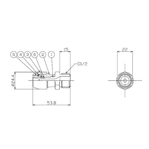 NAM□J□ オスアダプター 平行ねじ品 プッシュマスター