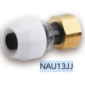 NAU□JJ ユニオンメスアダプター らく楽アダプター 平行ねじ品 プッシュマスター