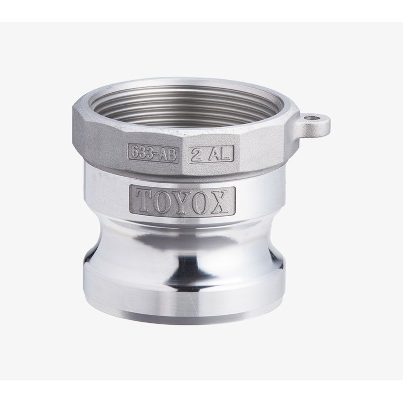 633-AB-AL カムロック アダプター メネジ アルミ合金