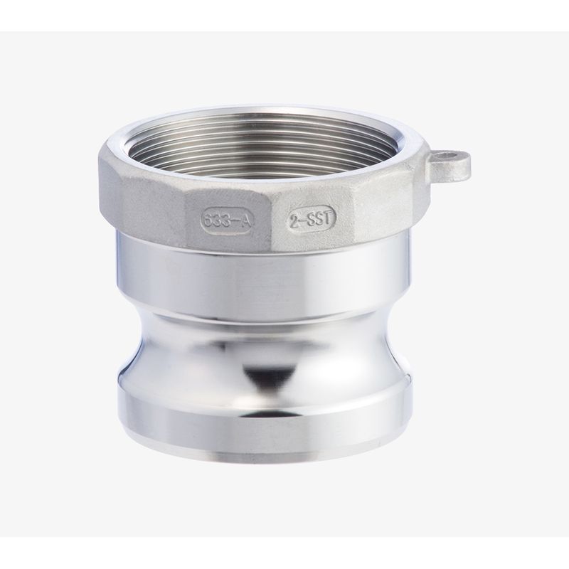 633-AB-SST カムロック アダプター メネジ ステンレススチール