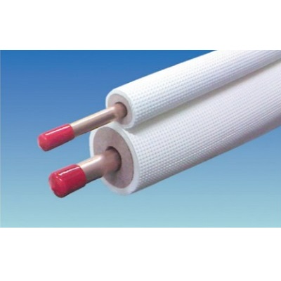 TSC NT-P35KRN-10H アクト難燃チューブ 20m巻 ペアチューブ 20mm保温厚