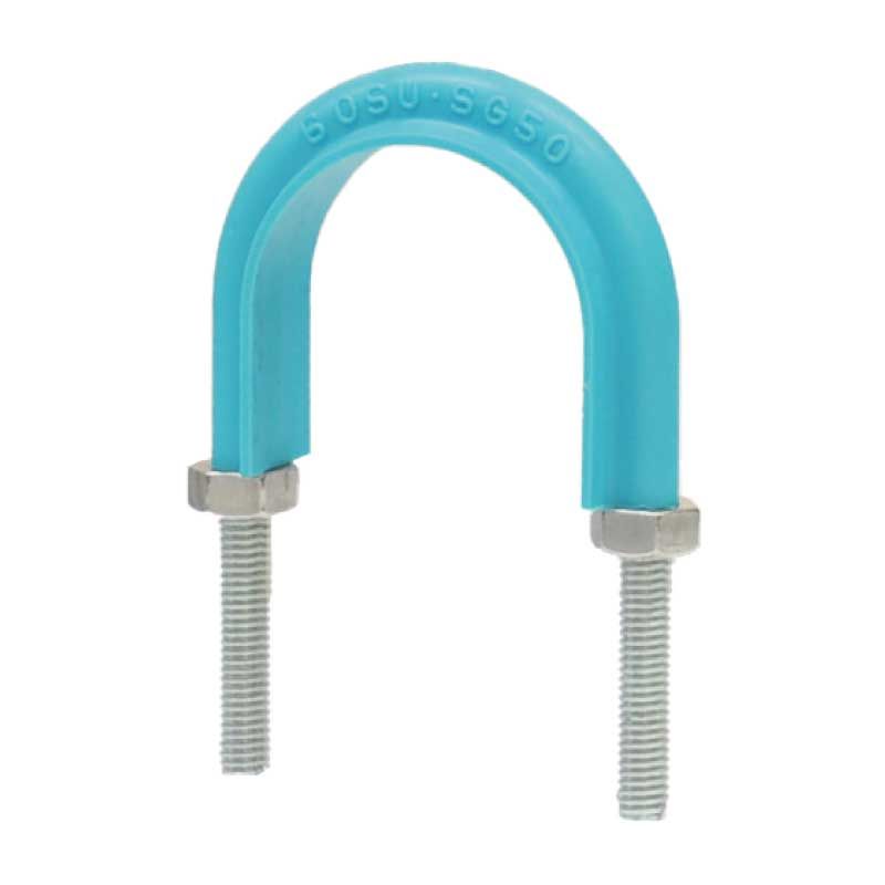 SG10350 フラットUボルト足長+30 ステンレス SGP管用