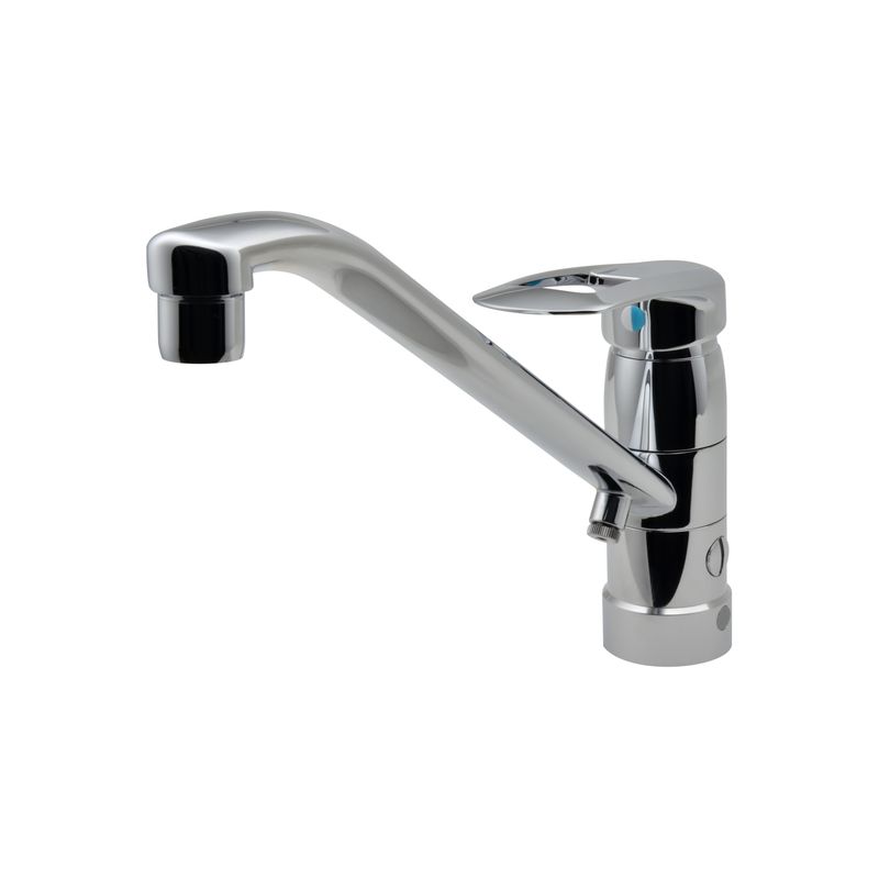 GAONA GA-BF001K ワンホールシングルレバー混合栓(分水孔付)