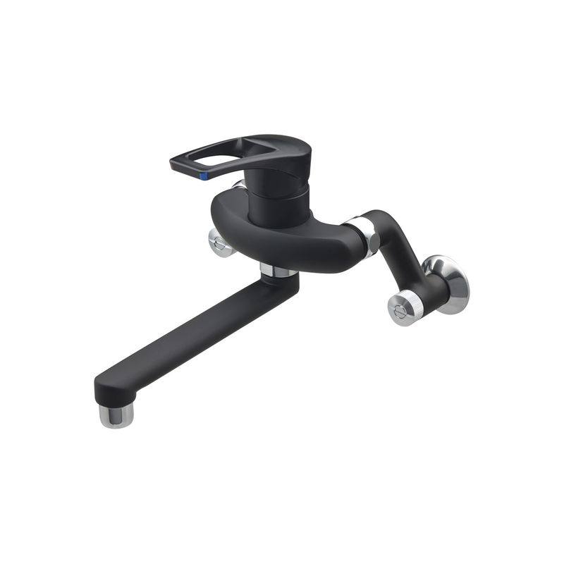 GAONA GA-BA007 シングルレバー混合栓(マットブラック)