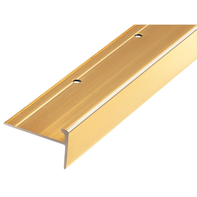 アシスト 10-2080 ノンスリップ アシステップ タイルカーペット・カーペット用 真鍮製 2m