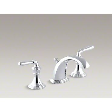 KOHLER K-394-4-CP デボンシャー 2ハンドルワイドスプレッド 洗面用水栓