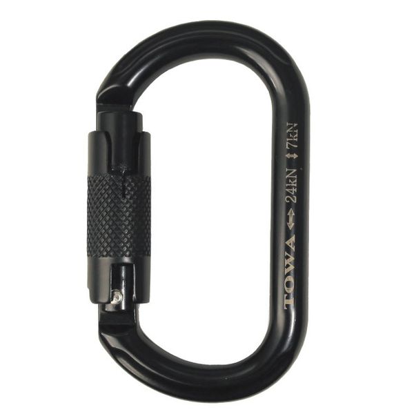 AL124TB オーバル オートロックブラック