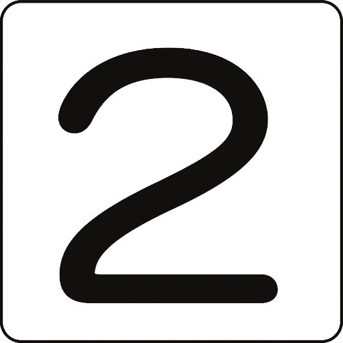 171502 �����X�e�b�J�[ 2 HS-2(5P)�� 80x80mm 5���g �A���~