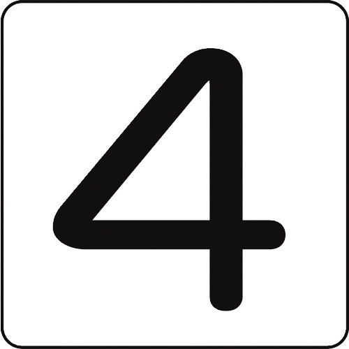 171504 �����X�e�b�J�[ 4 HS-4(5P)�� 80x80mm 5���g �A���~