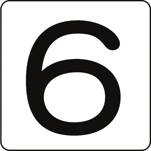 171506 �����X�e�b�J�[ 6 HS-6(5P)�� 80x80mm 5���g �A���~