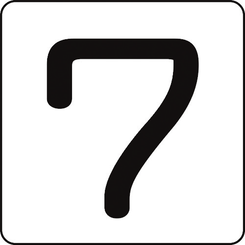 171507 �����X�e�b�J�[ 7 HS-7(5P)�� 80x80mm 5���g �A���~