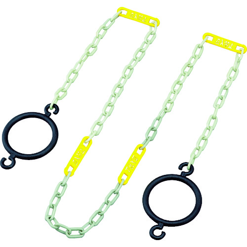 284045 �R�[���p���P�x�~���v���X�`�b�N�`�F�[��(�����O�t) �����֎~�D�t CHB-S-YL ����2m