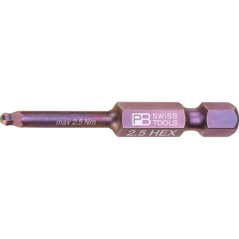 PB SWISS TOOLS E6-212-2.5 �{�[���|�C���g�r�b�g 2.5mm �Z�p���p