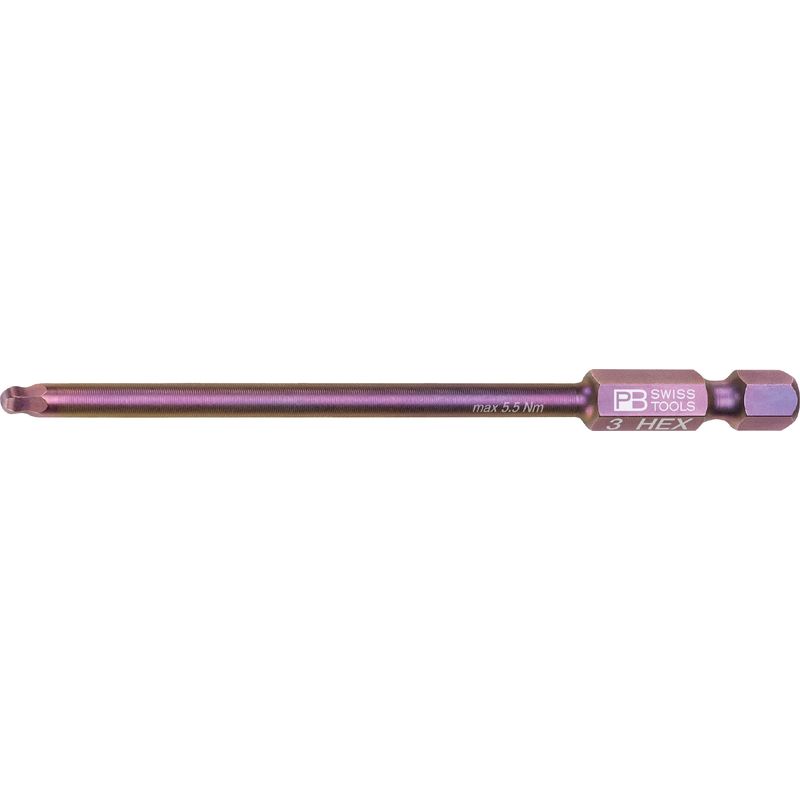 PB SWISS TOOLS E6L-212-3 �{�[���|�C���g�r�b�g�����O 3mm �Z�p���p