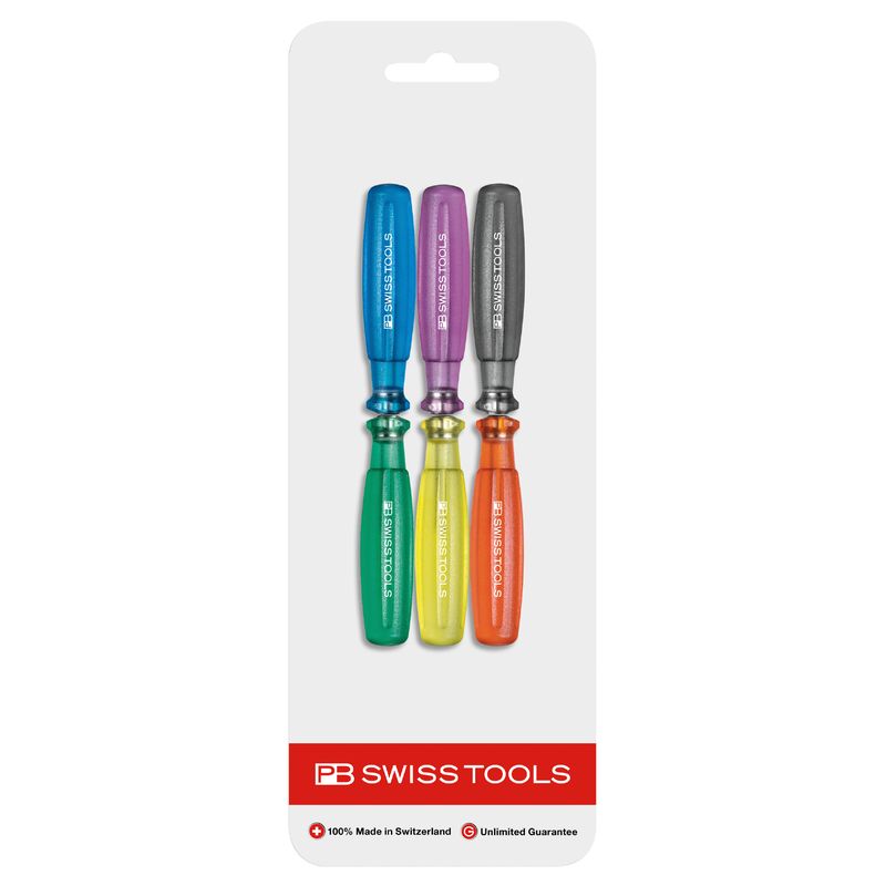 PB SWISS TOOLS 6100MSETCN �}���`�N���t�g���C���{�[�}�O�l�b�g (6��)